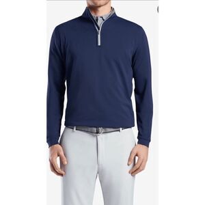 Peter Millar
Crown Comfort Interlock Quarter-Zip Element 4 Wicking Pullover L